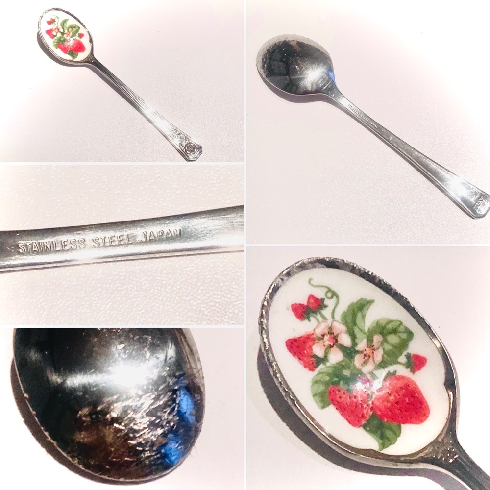 Vintage Avon Strawberry Collector Spoon